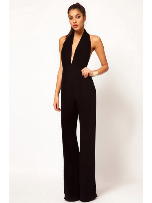 FACTORY ΟΛΟΣΩΜΗ ΕΞΩΠΛΑΤΗ HALTERNECK ΦΟΡΜΑ V-NECK ΜΕ ΔΕΣΙΜΟ